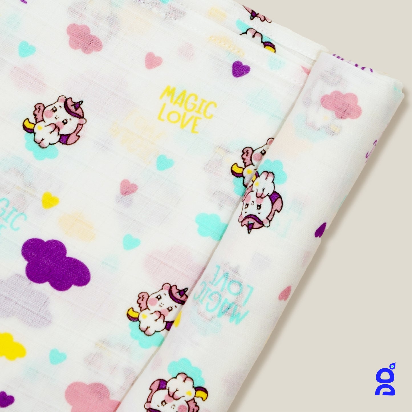 Muslin Cotton Swaddles Wrap For Newborn Baby (Pack of 3)