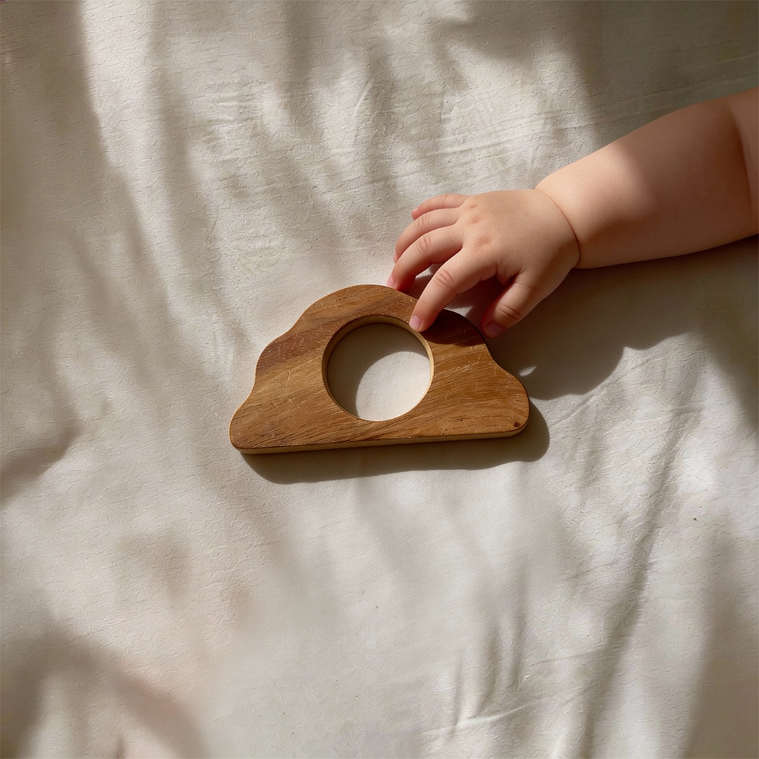 Khilone Neem Wood Teether Set of 3