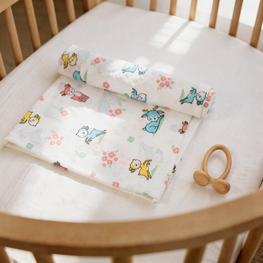 Vastra Organic Muslin 3 pcs Swaddle Gift