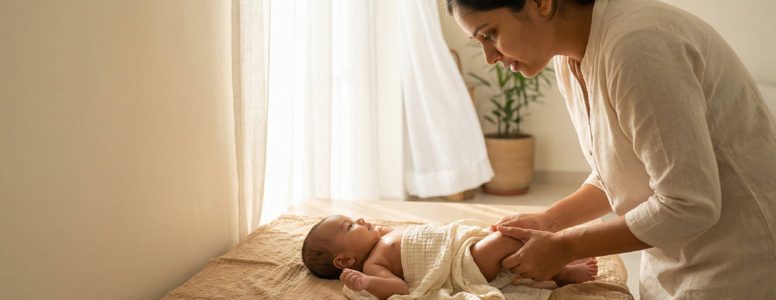 Is Baby Oil Massage Safe in Indian Summer? | Baby Massage Tips for Hot Weather