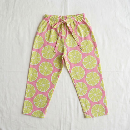 Vastra Cambric Cotton Play to Sleep Cord-Set Pink Lemon