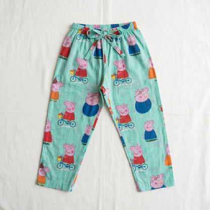 Vastra Cambric Cotton Play to Sleep Cord-Set Peppa Pig Print