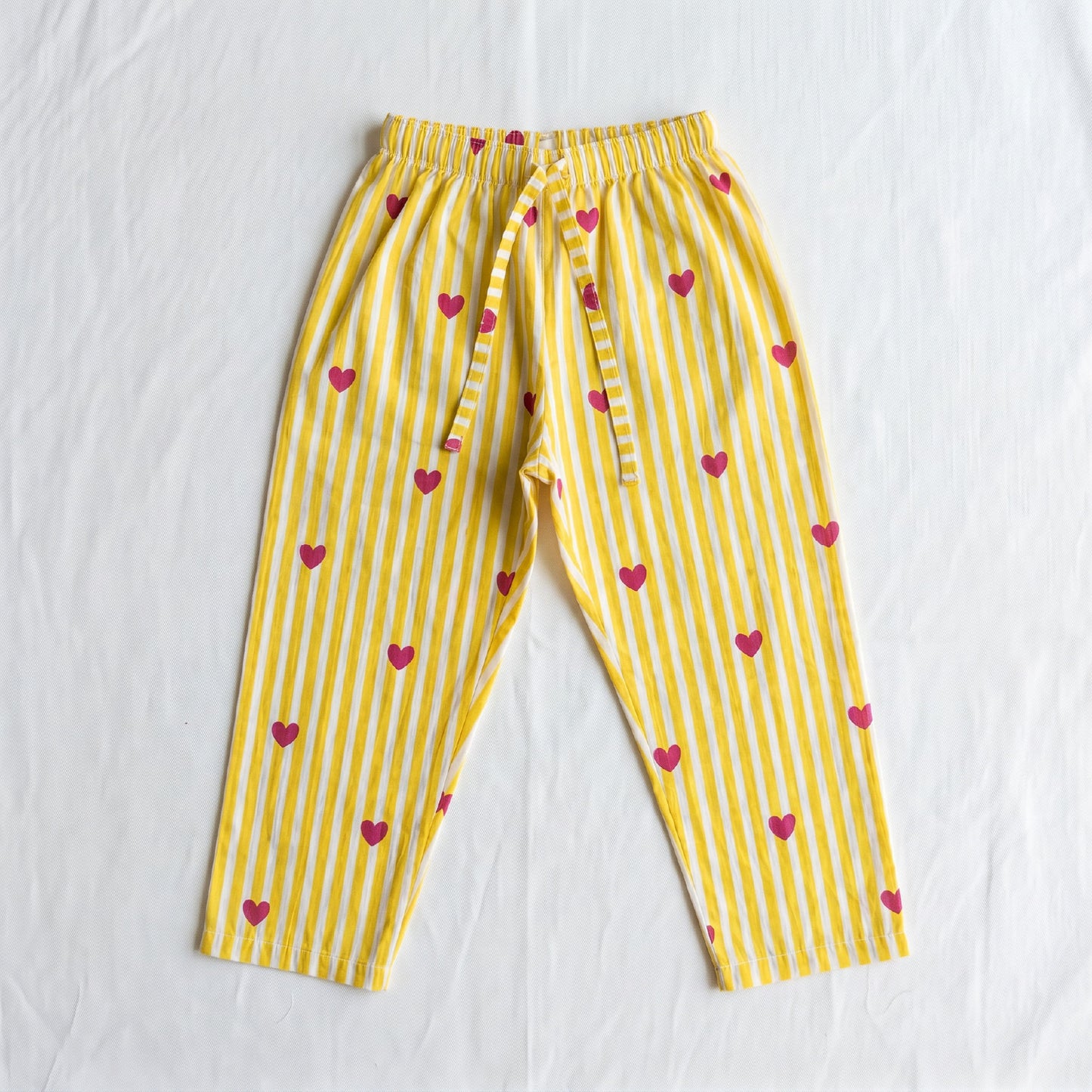 Vastra Cambric Cotton Play to Sleep Cord-Set Yellow Heart