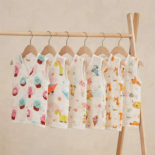 Vastra Organic Muslin 6 pcs Jabla