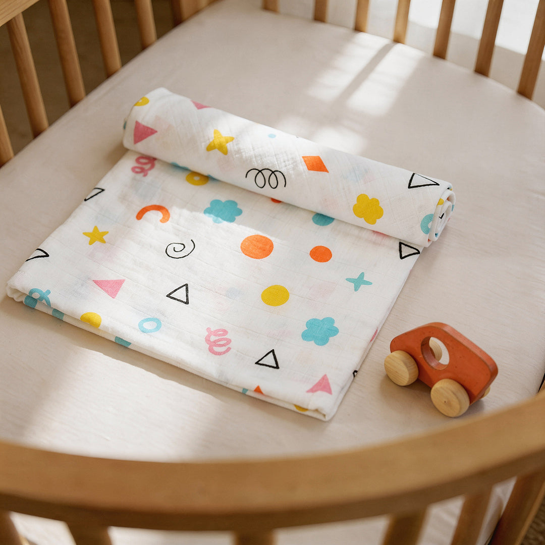 Vastra Organic Muslin 3 pcs Swaddle Gift