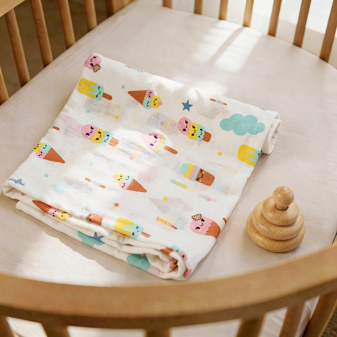 Vastra Organic Muslin 3 pcs Swaddle Gift