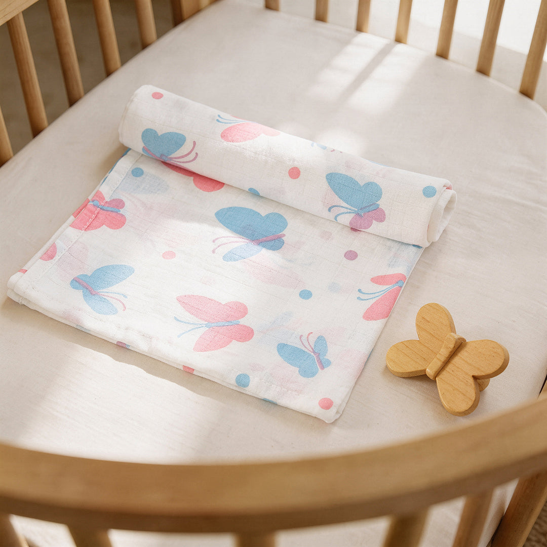 Vastra Organic Muslin 3 pcs Swaddle Gift