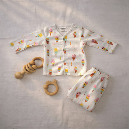 Vastra Organic Muslin 9 pcs New Born baby Gift