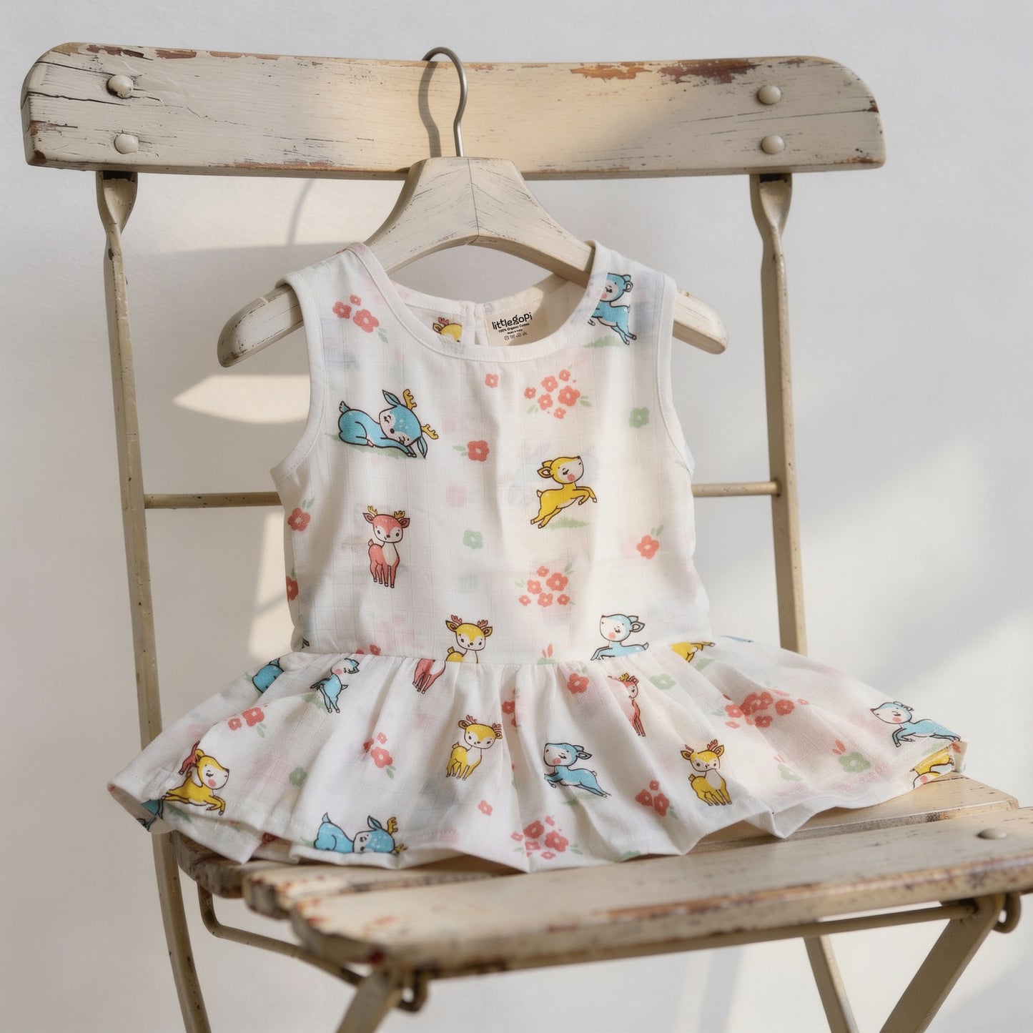 Vastra Organic Muslin Frock - Buy 5 get 5 Free