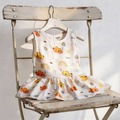 Vastra Organic Muslin Frock - Buy 5 get 5 Free