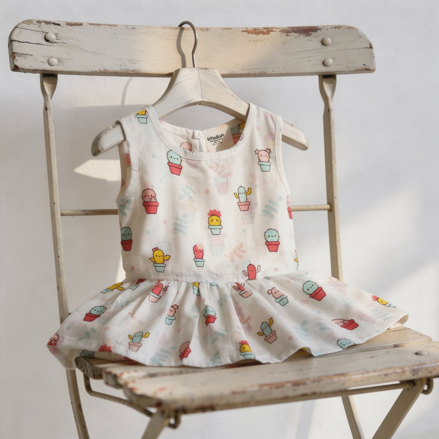 Vastra Organic Muslin Frock - Buy 5 get 5 Free