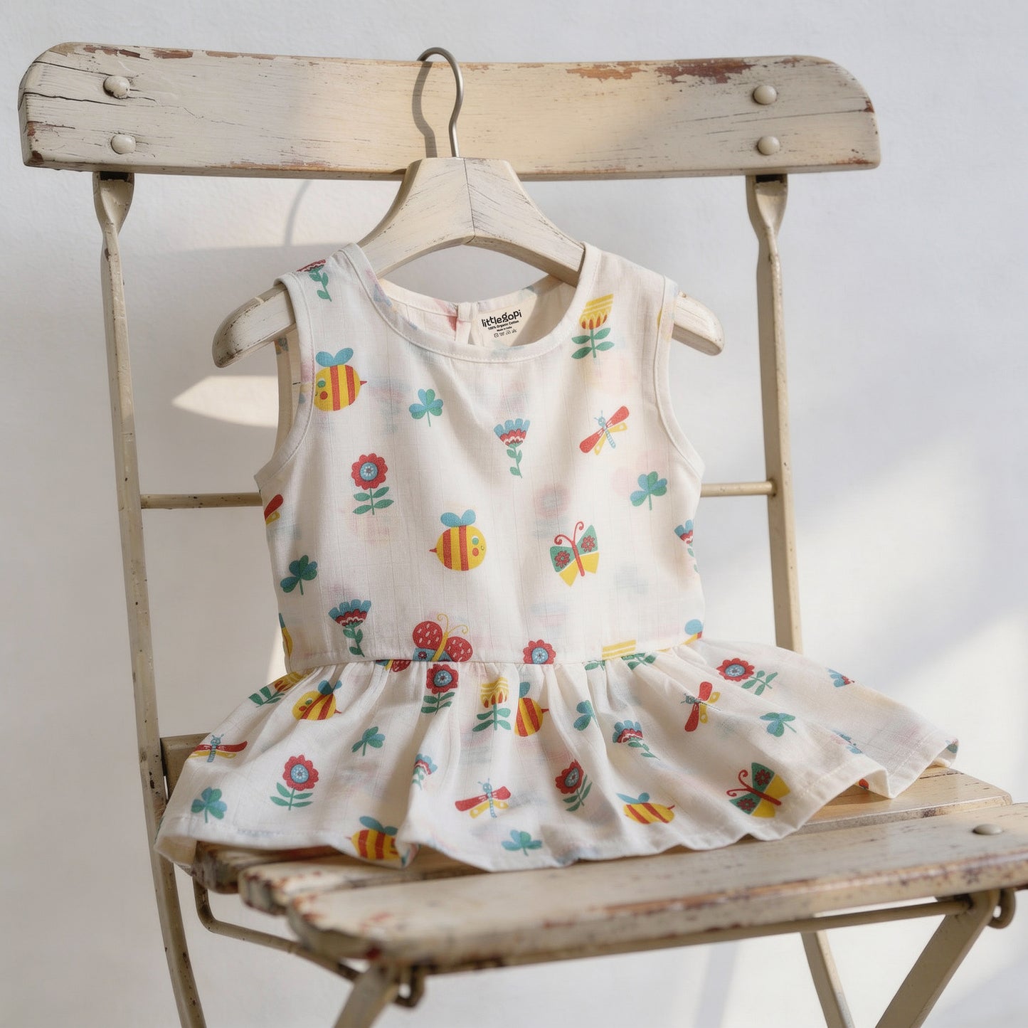 Vastra Organic Muslin Frock - Buy 5 get 5 Free