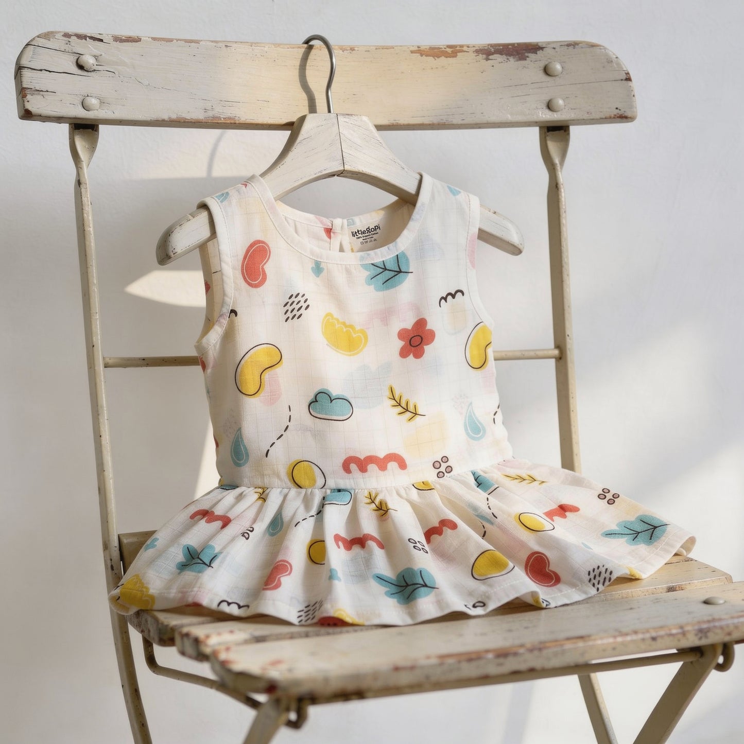 Vastra Organic Muslin Frock - Buy 5 get 5 Free