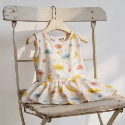 Vastra Organic Muslin Frock - Buy 5 get 5 Free