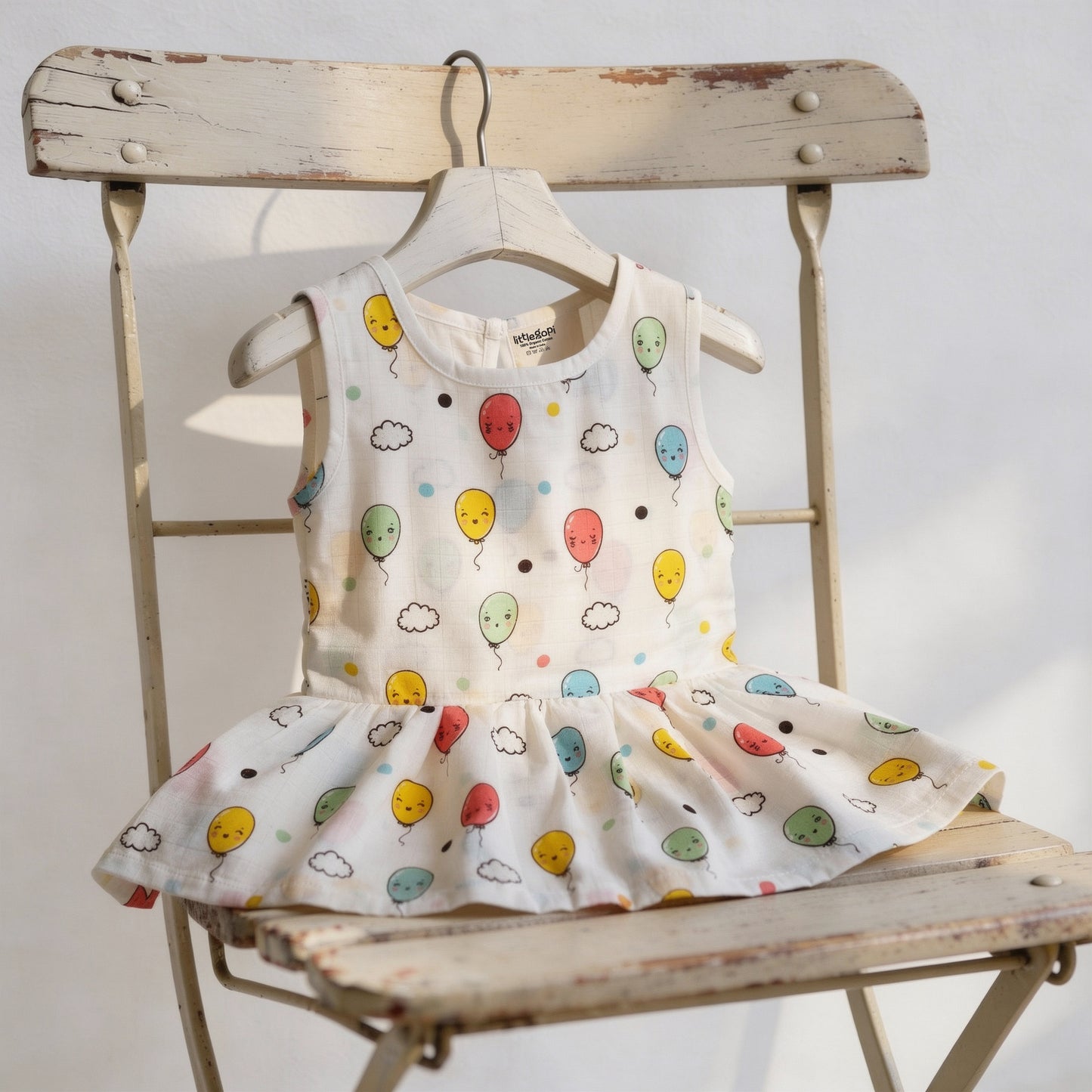 Vastra Organic Muslin Frock - Buy 5 get 5 Free
