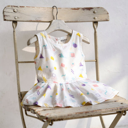 Vastra Organic Muslin Frock - Buy 5 get 5 Free