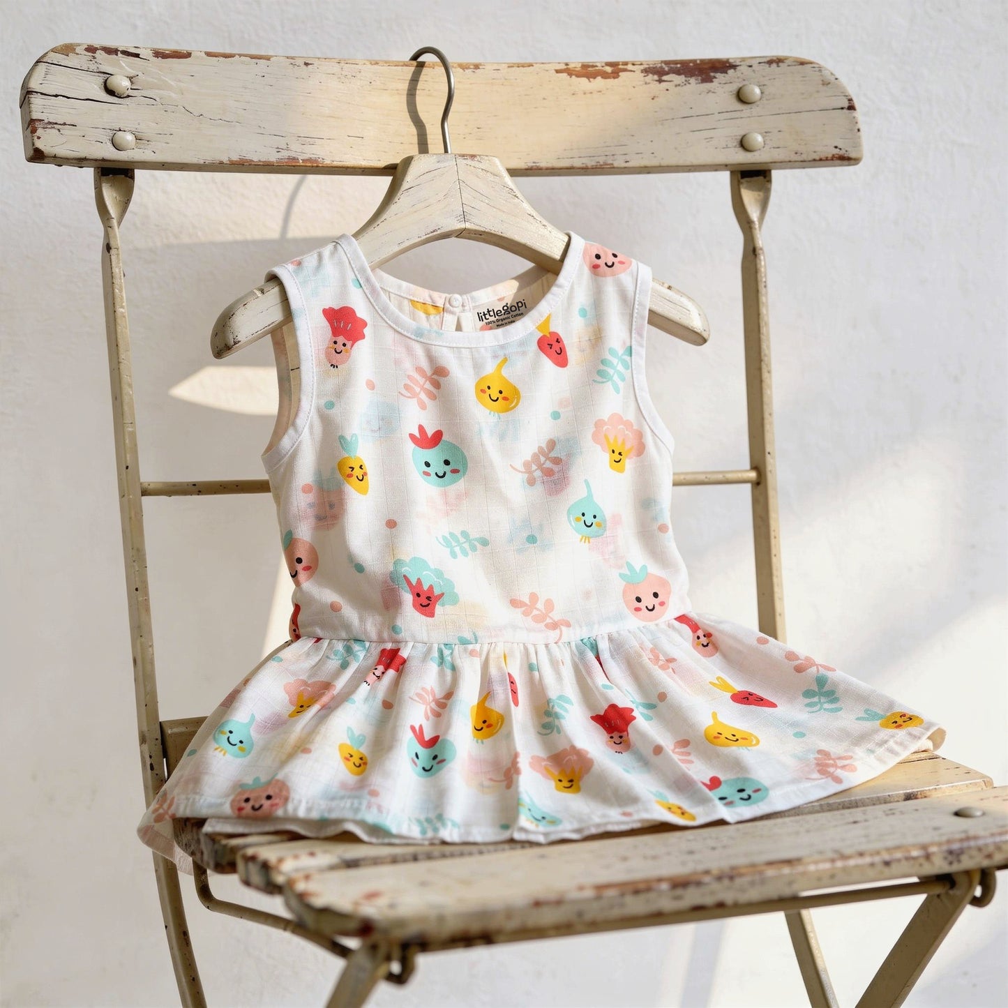 Vastra Organic Muslin Frock - Buy 5 get 5 Free