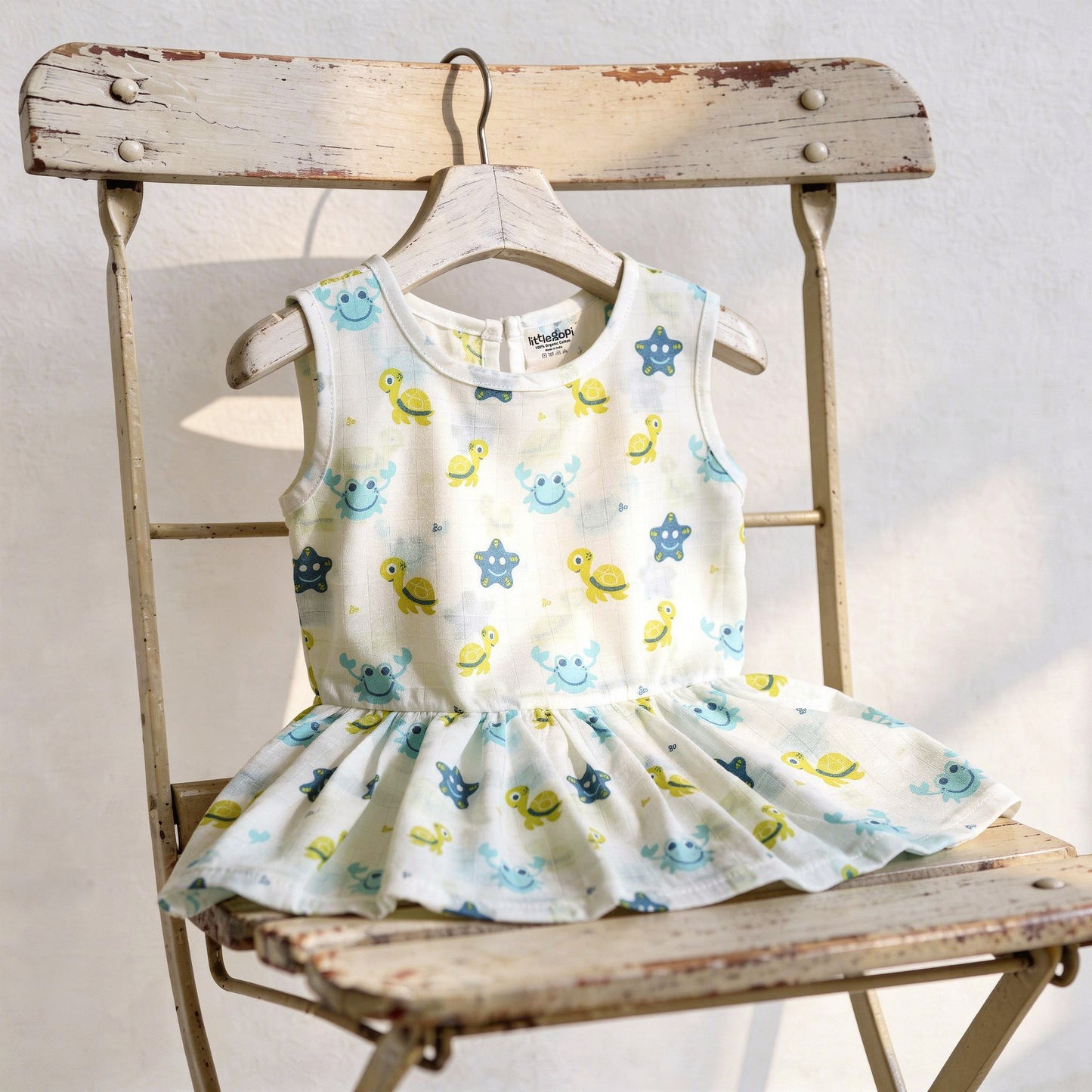 Vastra Organic Muslin Frock - Buy 5 get 5 Free