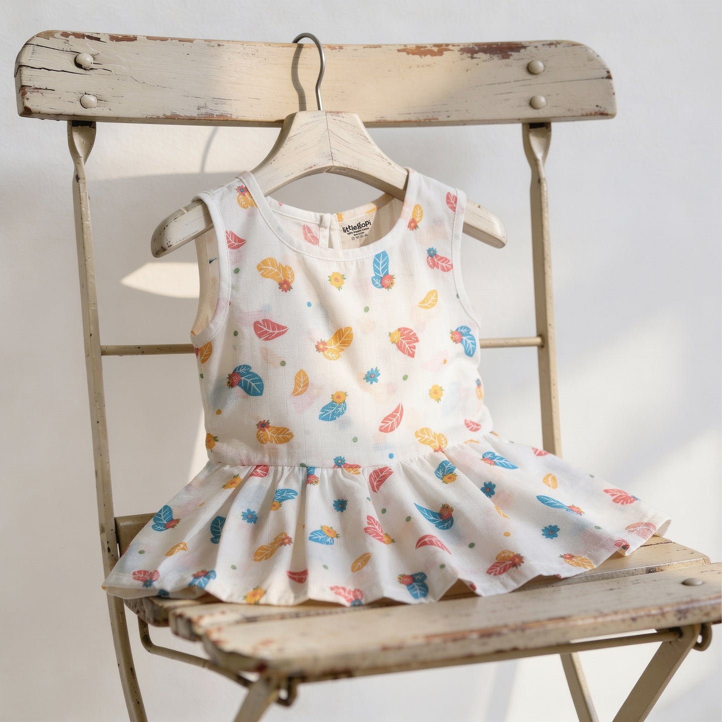 Vastra Organic Muslin Frock - Buy 5 get 5 Free