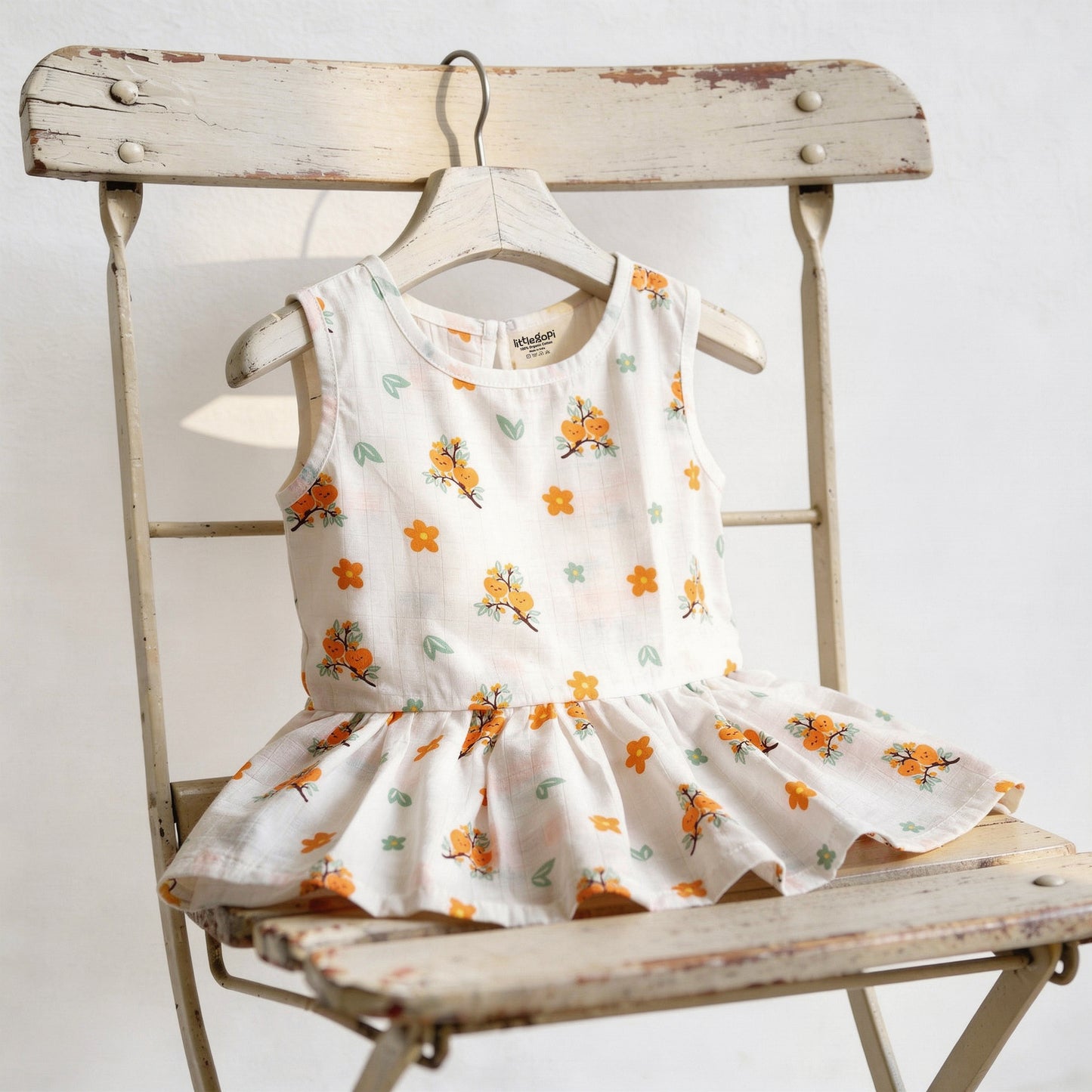 Vastra Organic Muslin Frock - Buy 5 get 5 Free