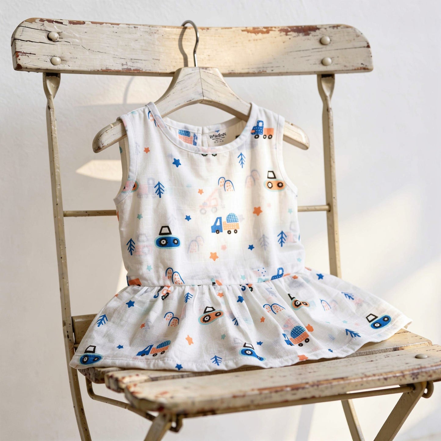Vastra Organic Muslin Frock - Buy 5 get 5 Free