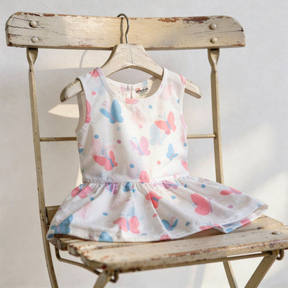 Vastra Organic Muslin Frock - Buy 5 get 5 Free