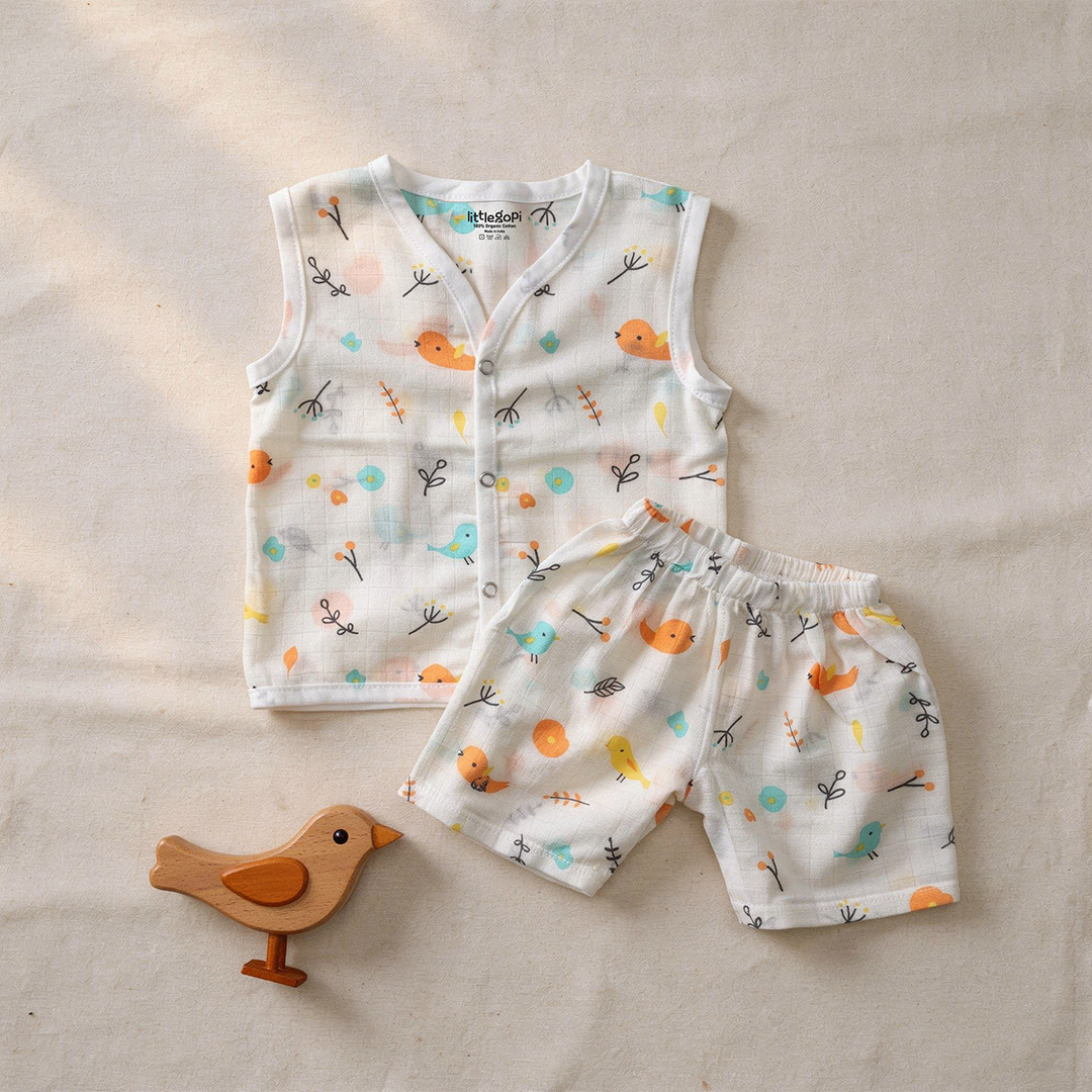 Vastra Organic Muslin Cord Set