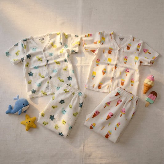 Vastra Organic Muslin 2 pcs Pyjamas