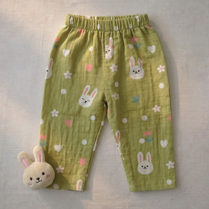 Vastra Organic coloured Full Sleeve Muslin Buy 3 sets Pyjamas and Get 1 Free